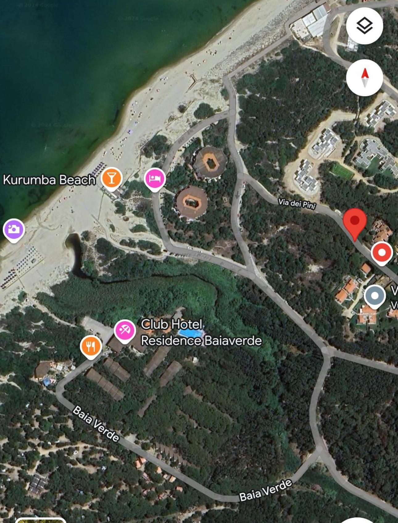 Magnifique Villa Neuve En Bord De Mer Сассари Экстерьер фото